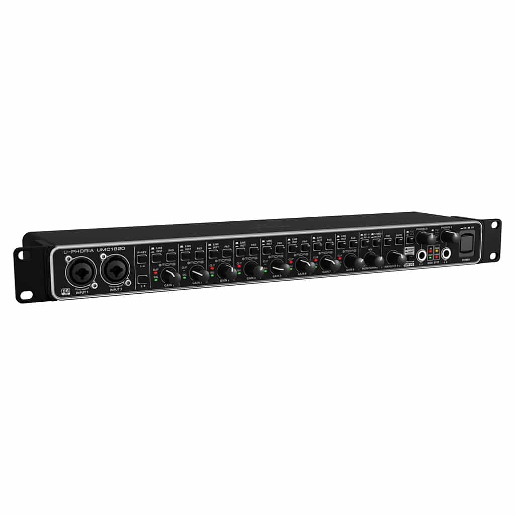Behringer UMC1820 U-Phoria Audio Interface – MusicHub