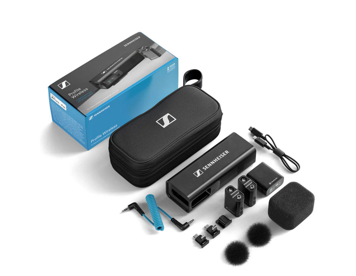 Sennheiser Profile Wireless 2-channel Microphone System – MusicHub
