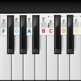 Removable Silicone Piano Notes Guide