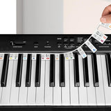 Removable Silicone Piano Notes Guide