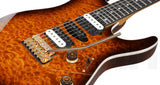 IBANEZ AZ47P1QM ELECTRIC GUITAR - DRAGON EYE BURST