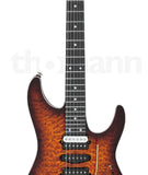 IBANEZ AZ47P1QM ELECTRIC GUITAR - DRAGON EYE BURST