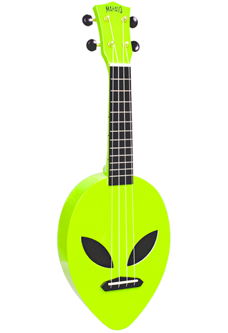 Mahalo Soprano Ukulele (Alien Green)