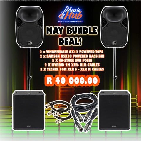 MAY SOUND BUNDLE DEAL! (SAMSON & WHARFEDALE COMBO)