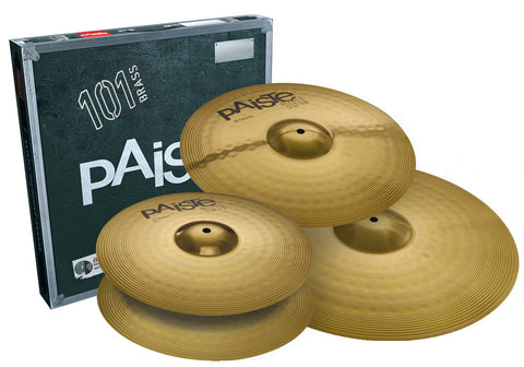 Paiste 101 Brass Cymbal Pack