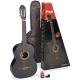 Stagg Full Size Linden Classic Black PACK