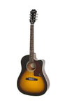 Epiphone J-15 EC Deluxe with Case - Vintage Sunburst
