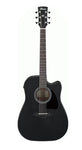 Ibanez AW1040CEWK Guitar – Open Pore Weathered Black