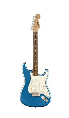 Barros Strat-style SSS Electric Guitar - Blue