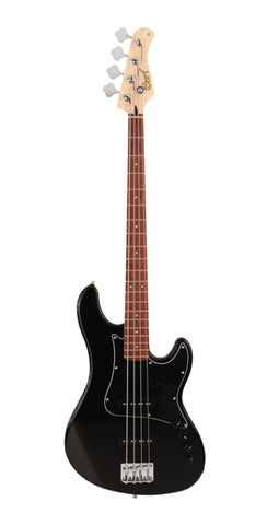 Cort GB34JJ 4-String Bass Guitar – Black
