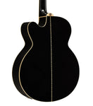 Epiphone J-200 EC Studio - Transparent Ebony Burst