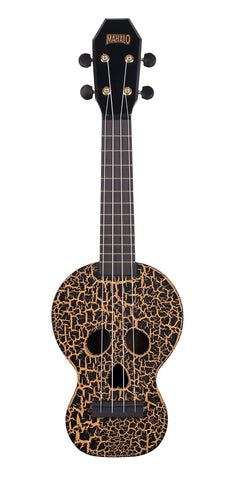 Mahalo Soprano Ukulele (Skull Black)