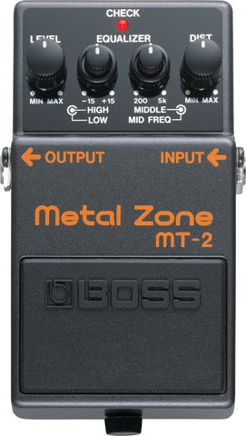 Boss MT-2 Metal Zone Distortion Effects Pedal