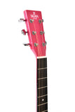 Sigma 000M-1E Metallic Flake Pink Acoustic Guitar