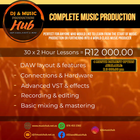 COMPLETE MUSIC PRODUCTION COURSE