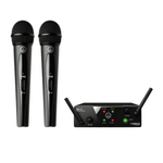 AKG WMS40 MINI Dual Handheld Cordless Microphone System ISM 2/3