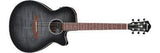 Ibanez AEG70 Acoustic-Electric Guitar - Transparent Charcoal Burst High Gloss