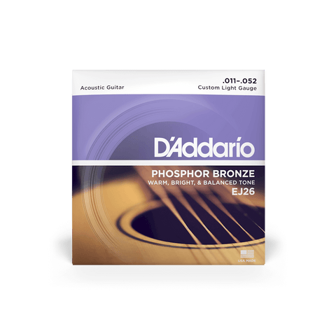 DADDARIO EJ26 ACOUSTIC STRINGS