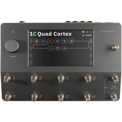 NEURAL DSP QUAD CORTEX QUAD-CORE DIGITAL EFFECTS MODELER/PROFILING FLOORBOARD
